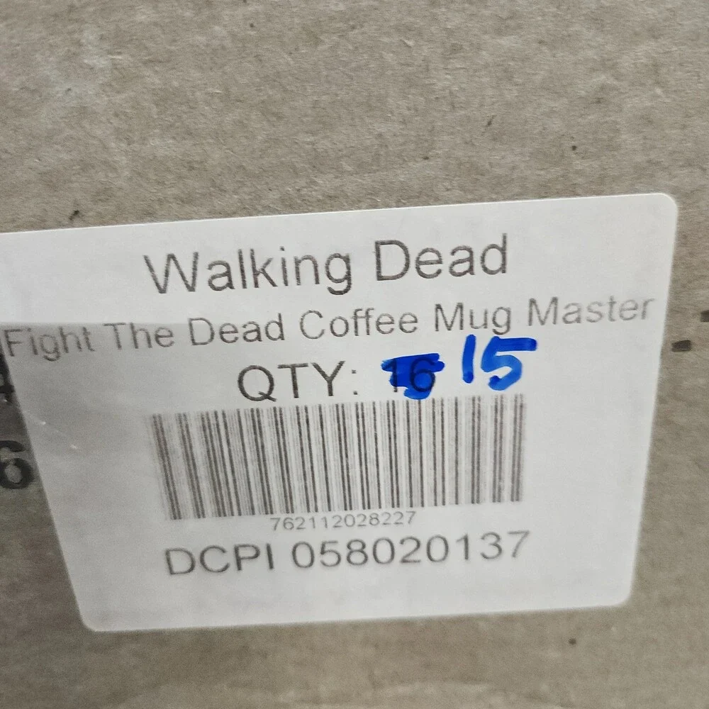 Walking Dead Fight The Dead Coffee Mug 20oz Temperature Color Heat Change 167